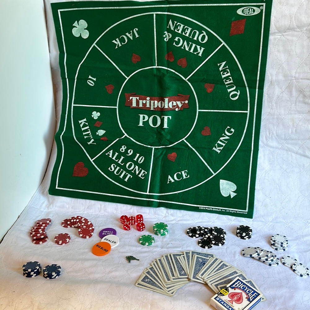 Las Vegas poker set
